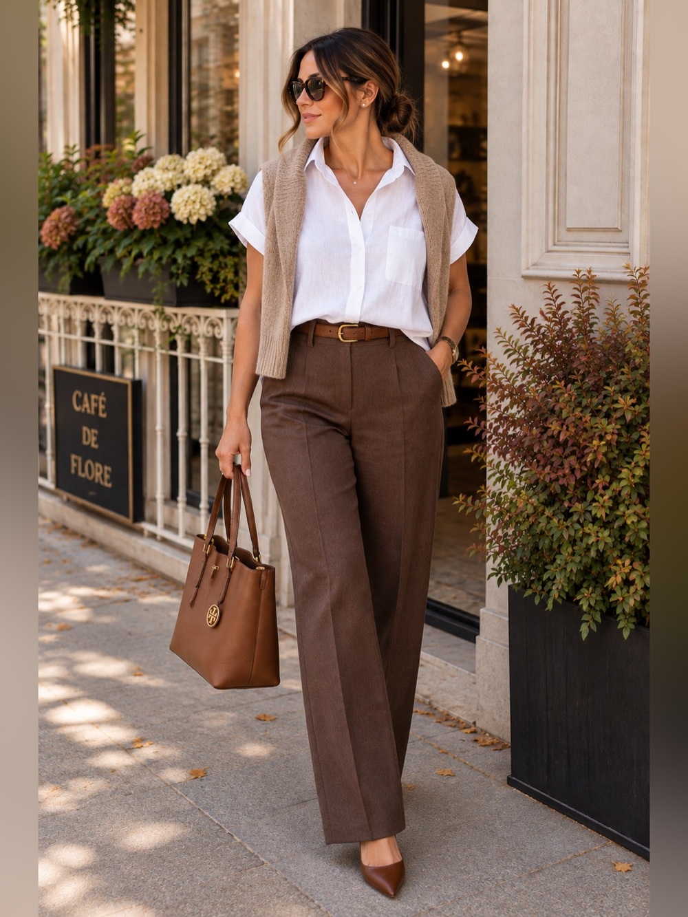 Lauren Ralph Lauren 100% Linen Button-Up Shirt Size 2X